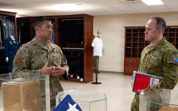 Australian Defence Leader Visits AFMAO to Learn from Care for the Fallen