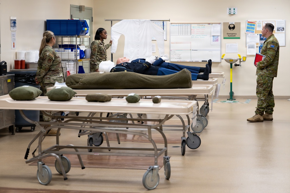 Australian Defence Leader Visits AFMAO to Learn from Care for the Fallen