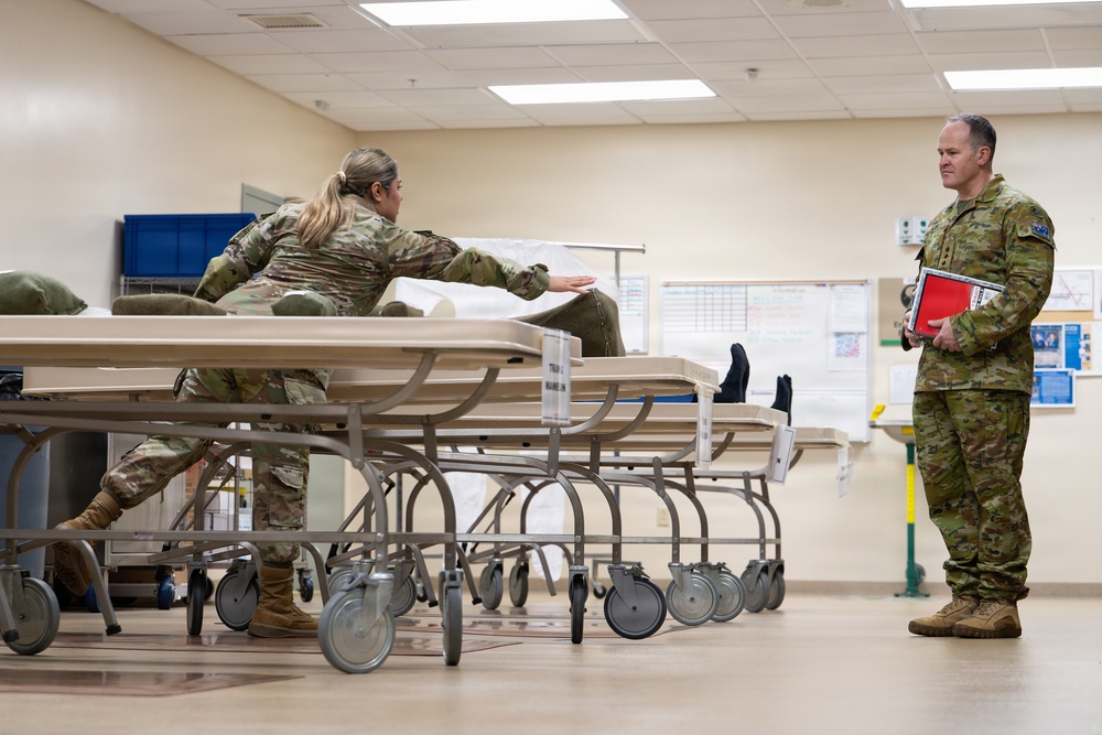 Australian Defence Leader Visits AFMAO to Learn from Care for the Fallen