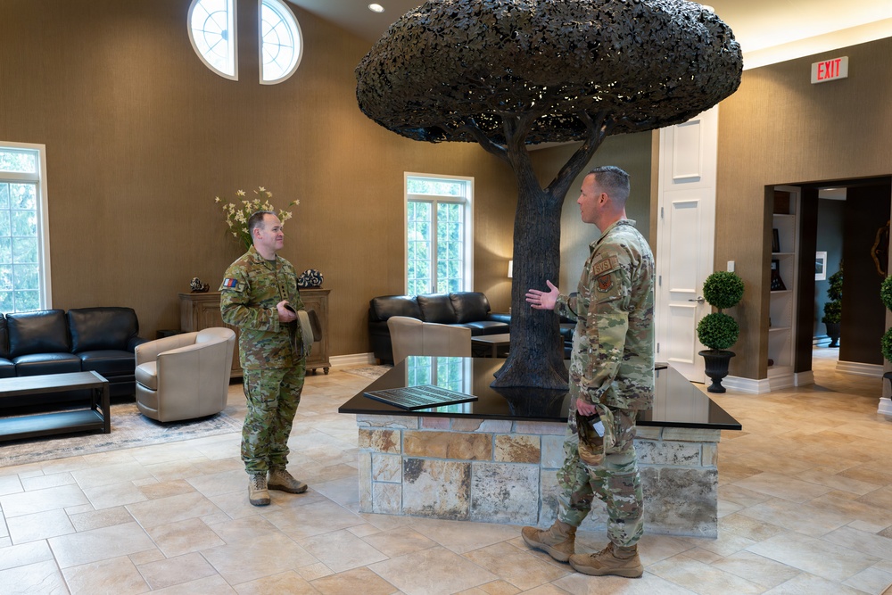 Australian Defence Leader Visits AFMAO to Learn from Care for the Fallen