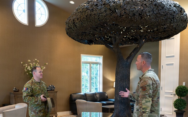 Australian Defence Leader Visits AFMAO to Learn from Care for the Fallen
