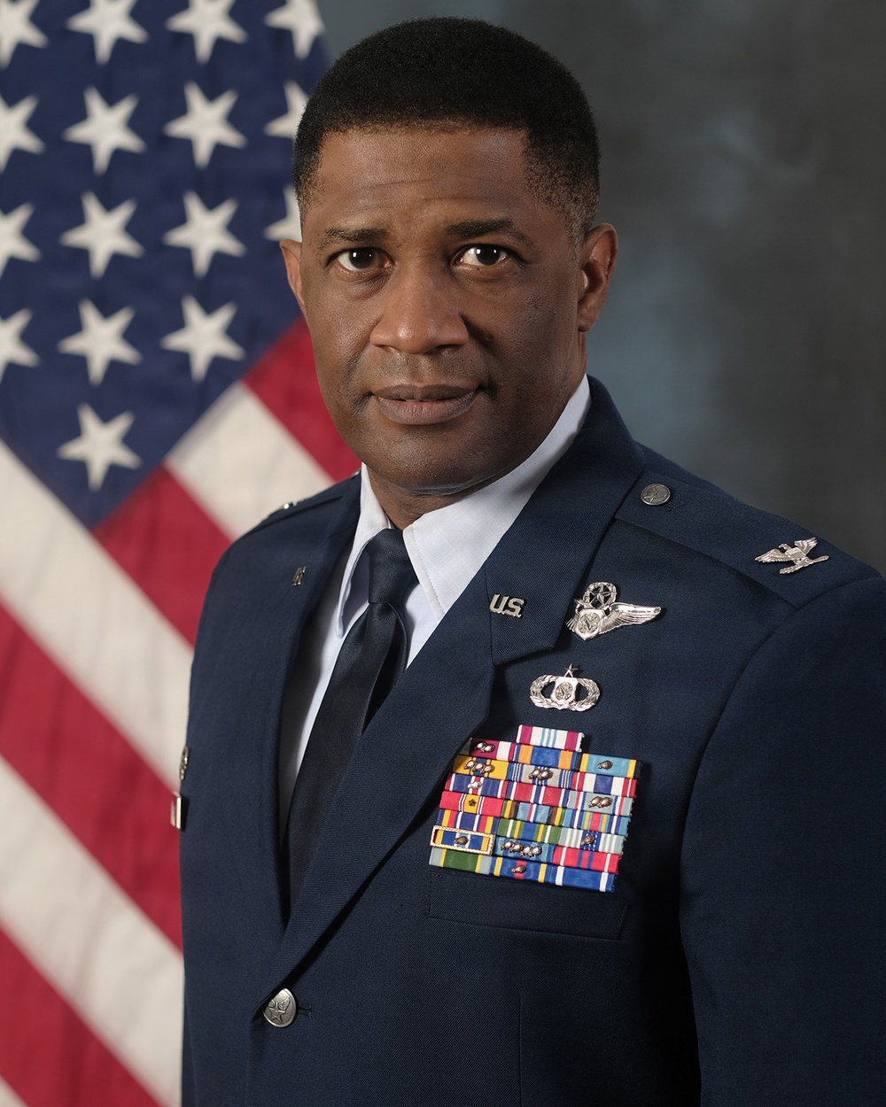 Official photo of USAF Col James Fields II