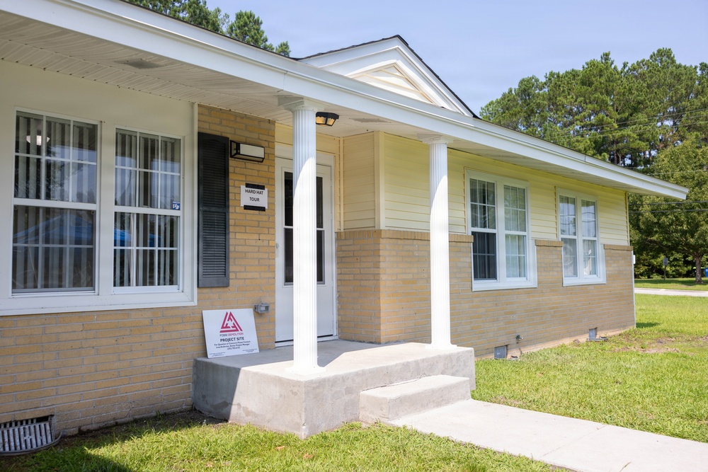 Camp Lejeune Showcases Family Housing Renovations