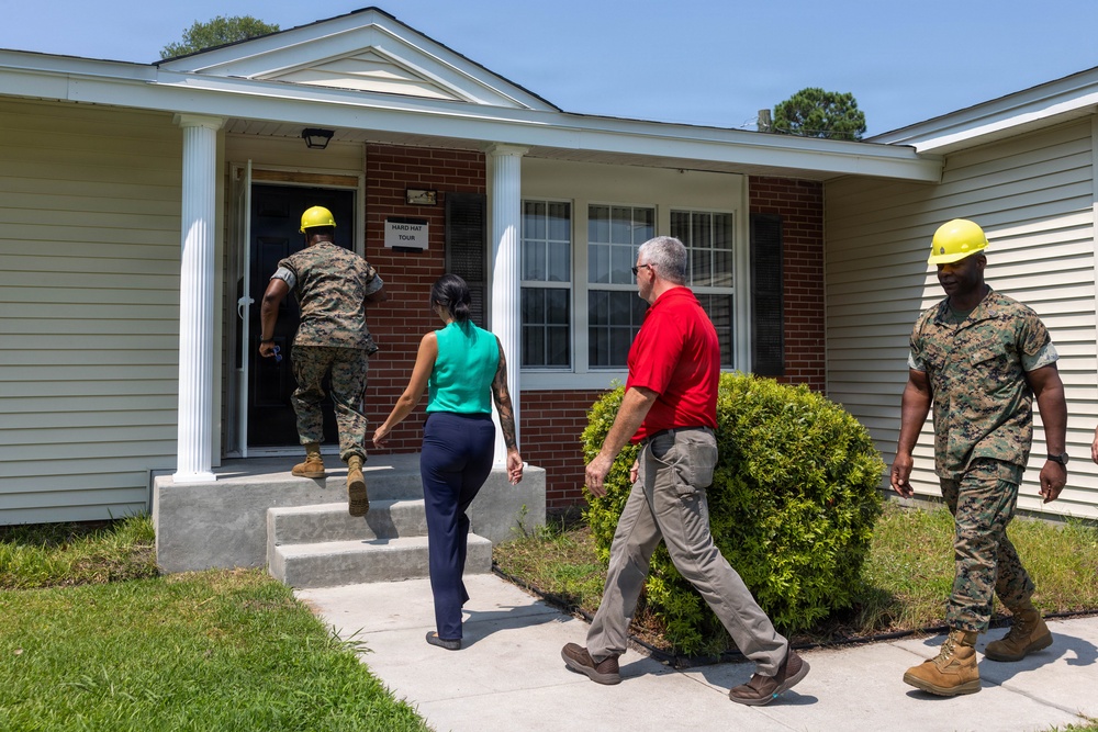 Camp Lejeune Showcases Family Housing Renovations