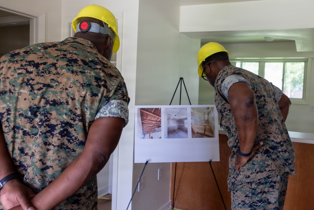 Camp Lejeune Showcases Family Housing Renovations