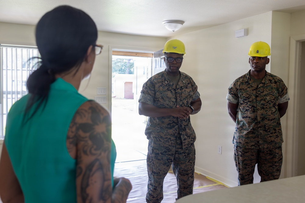 Camp Lejeune Showcases Family Housing Renovations