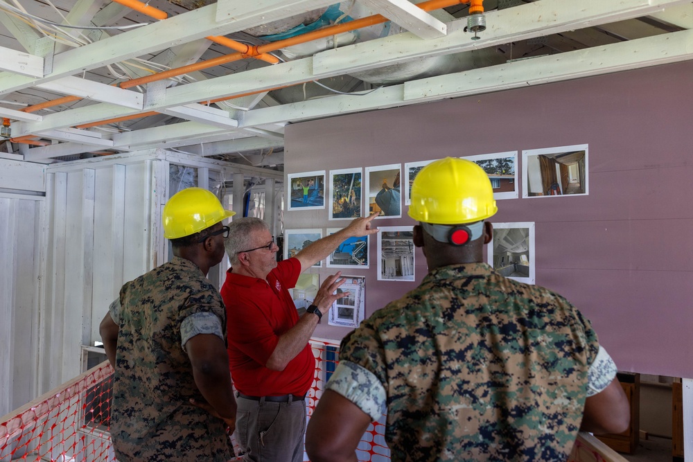 Camp Lejeune Showcases Family Housing Renovations