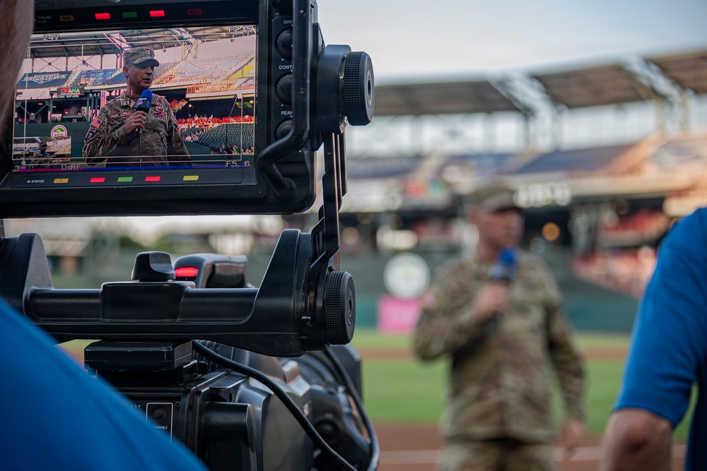 Oklahoma City Comets hosts Salute to Armed Forces Night