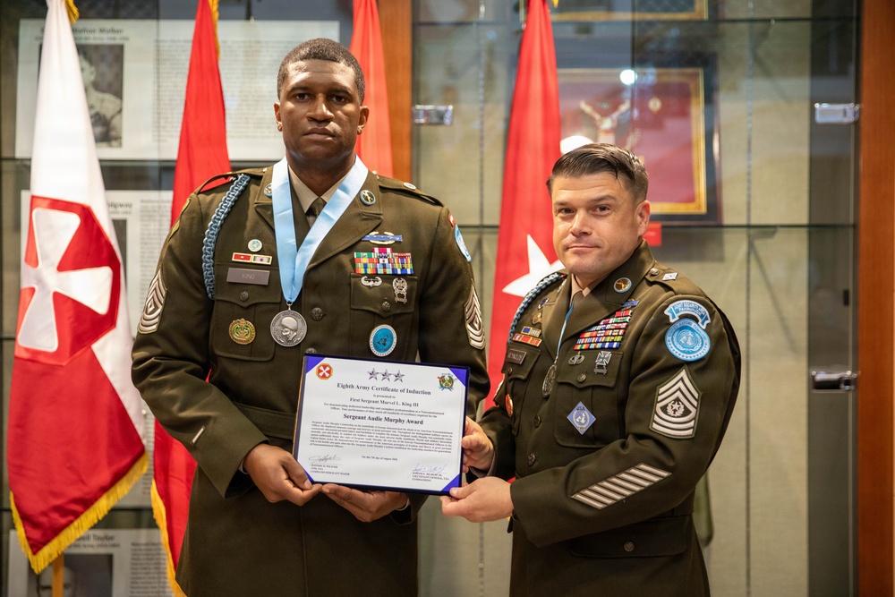 Sergeant Audie Murphy Club Induction Ceremony