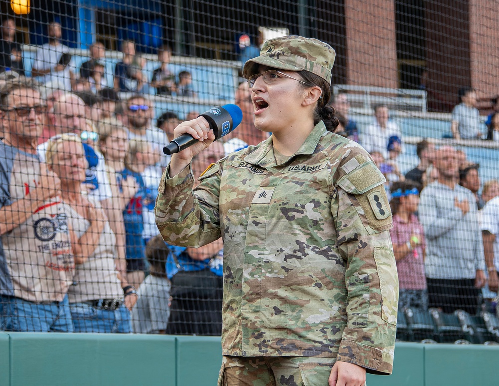Oklahoma City Comets hosts Salute to Armed Forces Night