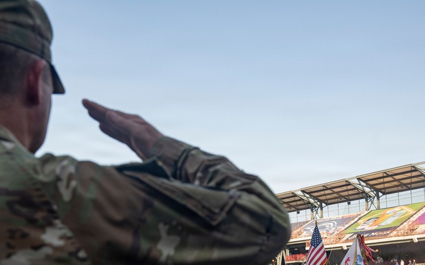 Oklahoma City Comets hosts Salute to Armed Forces Night