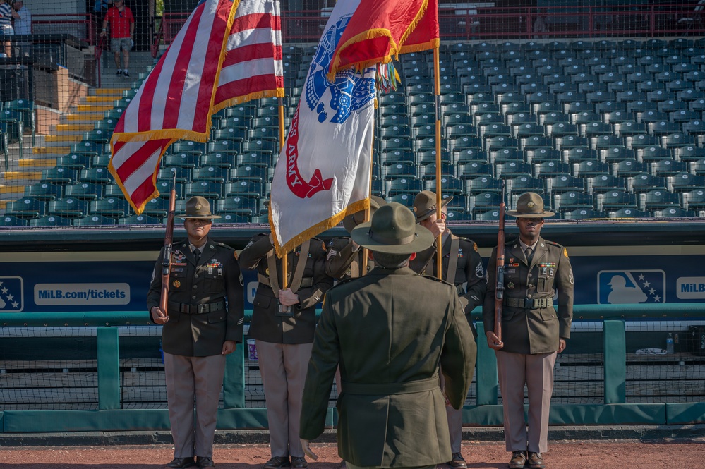 Oklahoma City Comets hosts Salute to Armed Forces Night