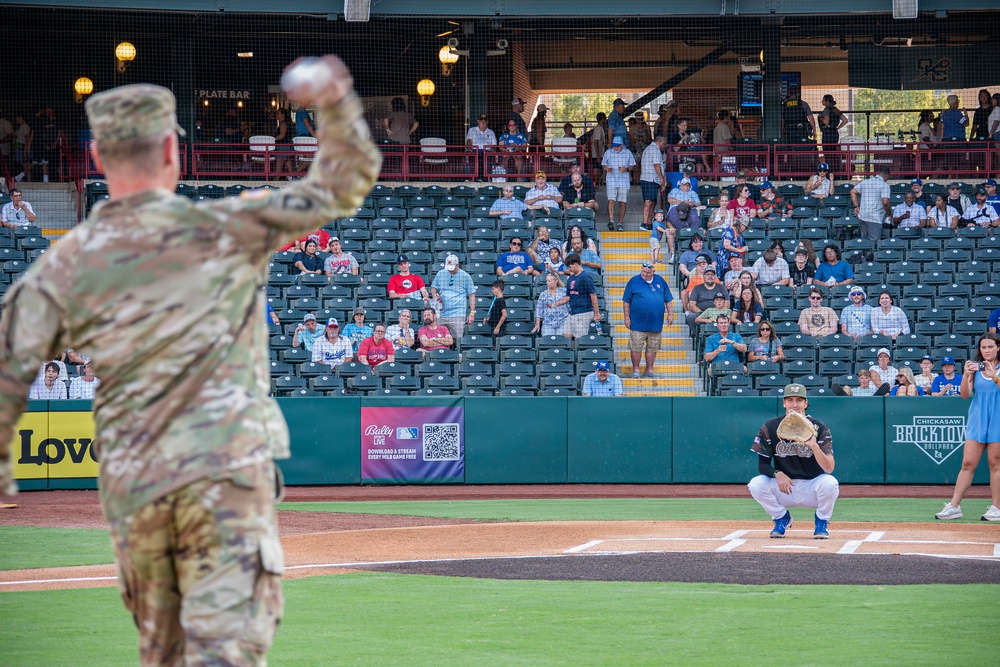Oklahoma City Comets hosts Salute to Armed Forces Night