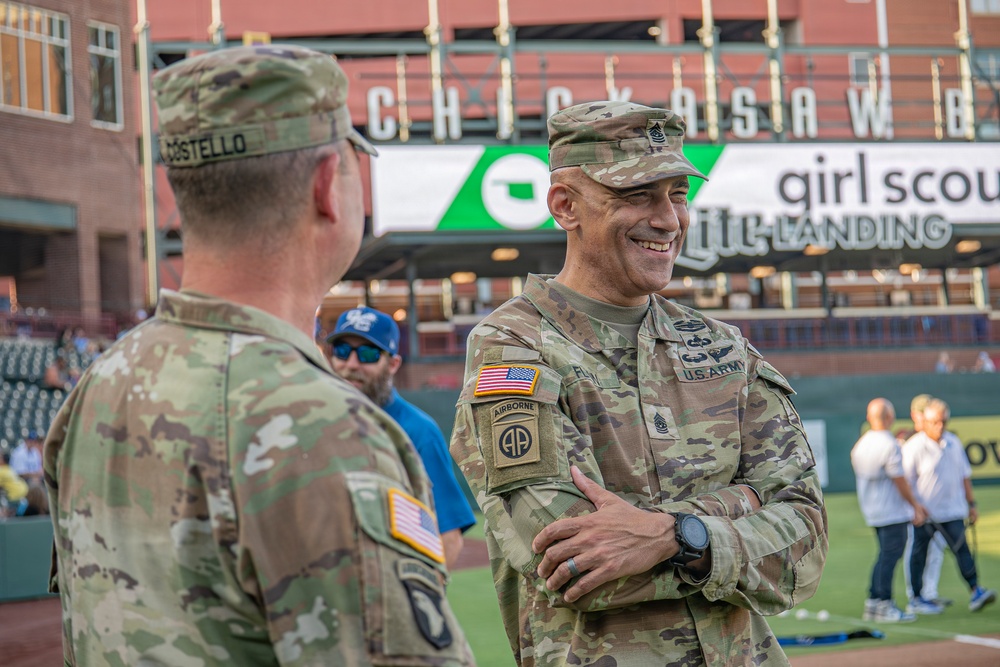 Oklahoma City Comets hosts Salute to Armed Forces Night