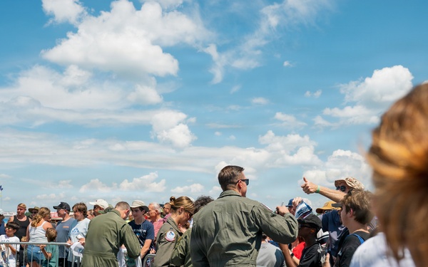 Mighty moose over the NY Air Show