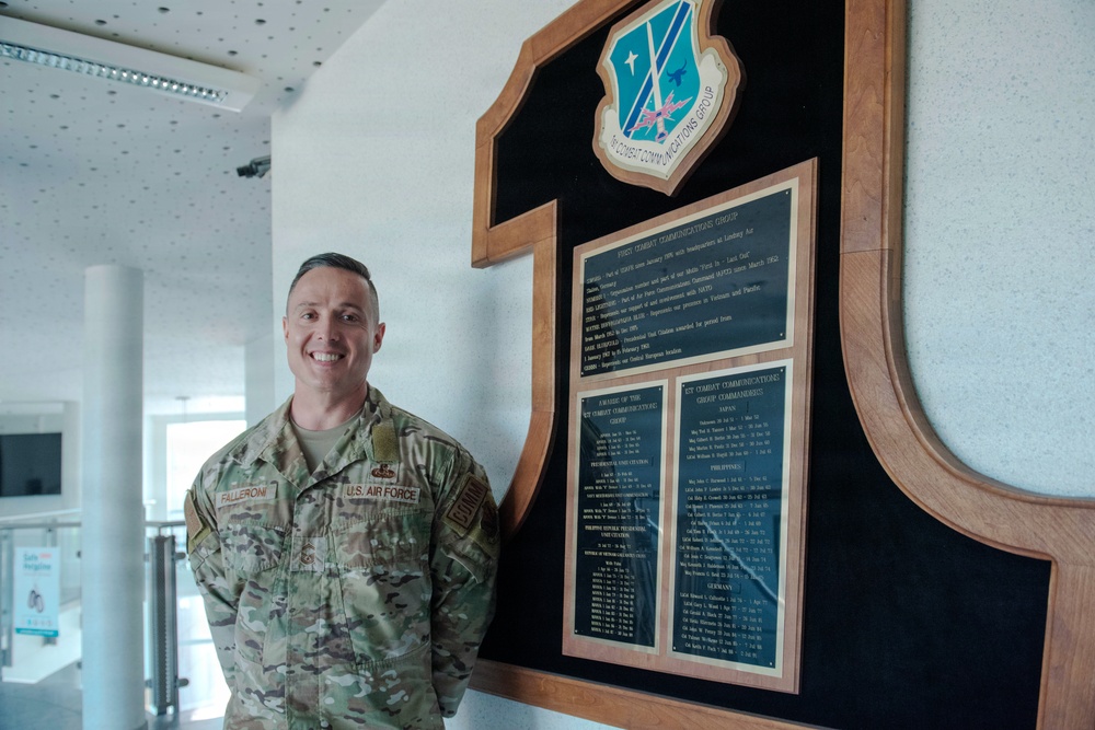 Outstanding Airmen of the Year Winner SMSgt Michael Falleroni