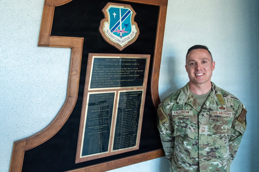 Outstanding Airmen of the Year Winner SMSgt Michael Falleroni