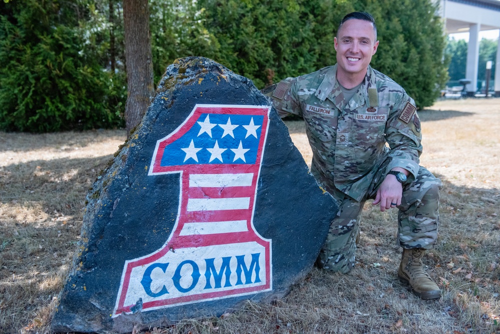Outstanding Airmen of the Year Winner SMSgt Michael Falleroni