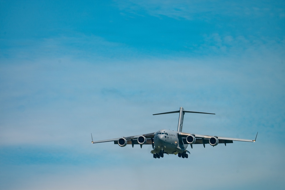 Mighty moose over the NY Air Show