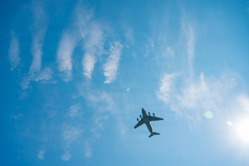 Mighty moose over the NY Air Show