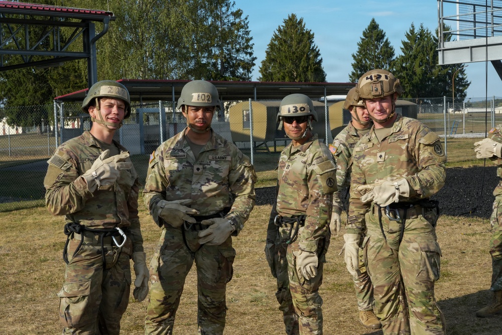 Air Assault Wall Rappel