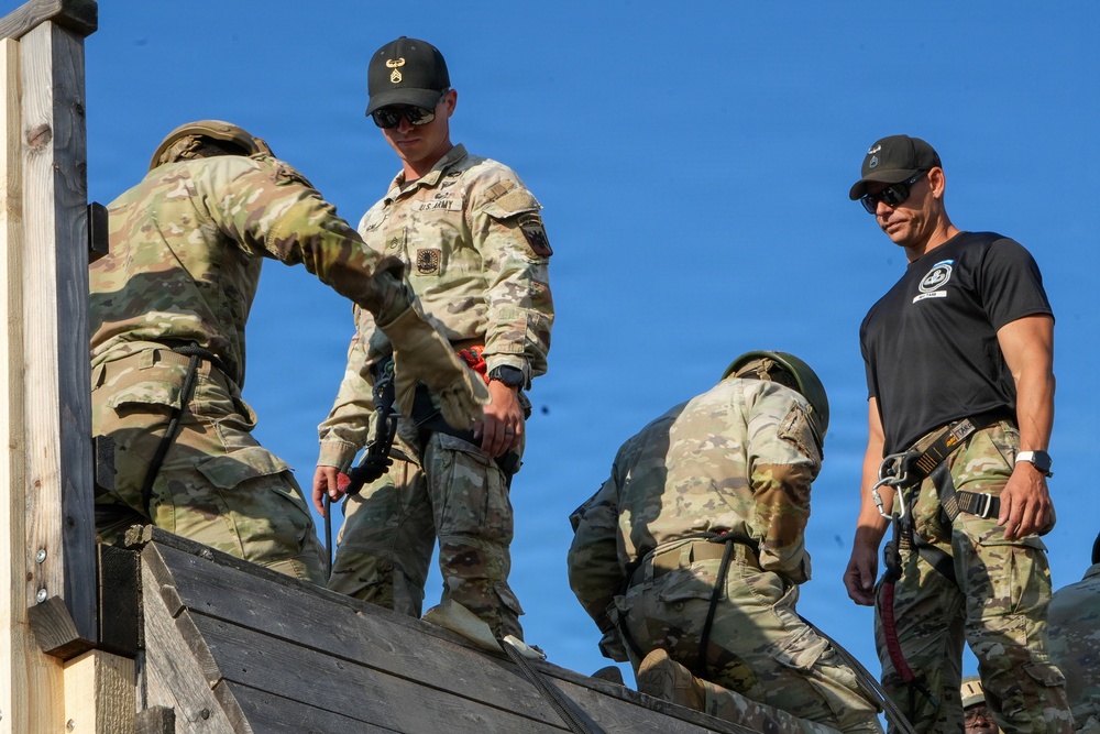 Air Assault Wall Rappel
