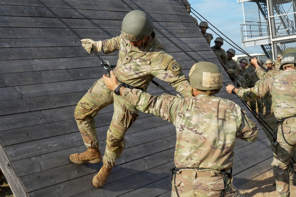 Air Assault Wall Rappel