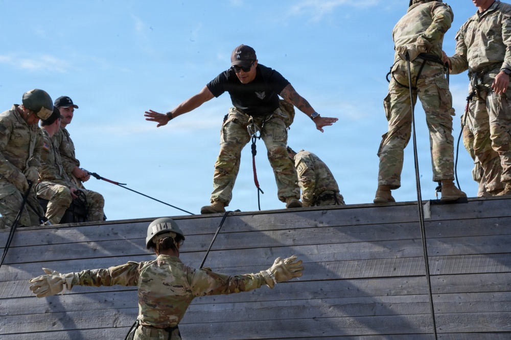 Air Assault Wall Rappel