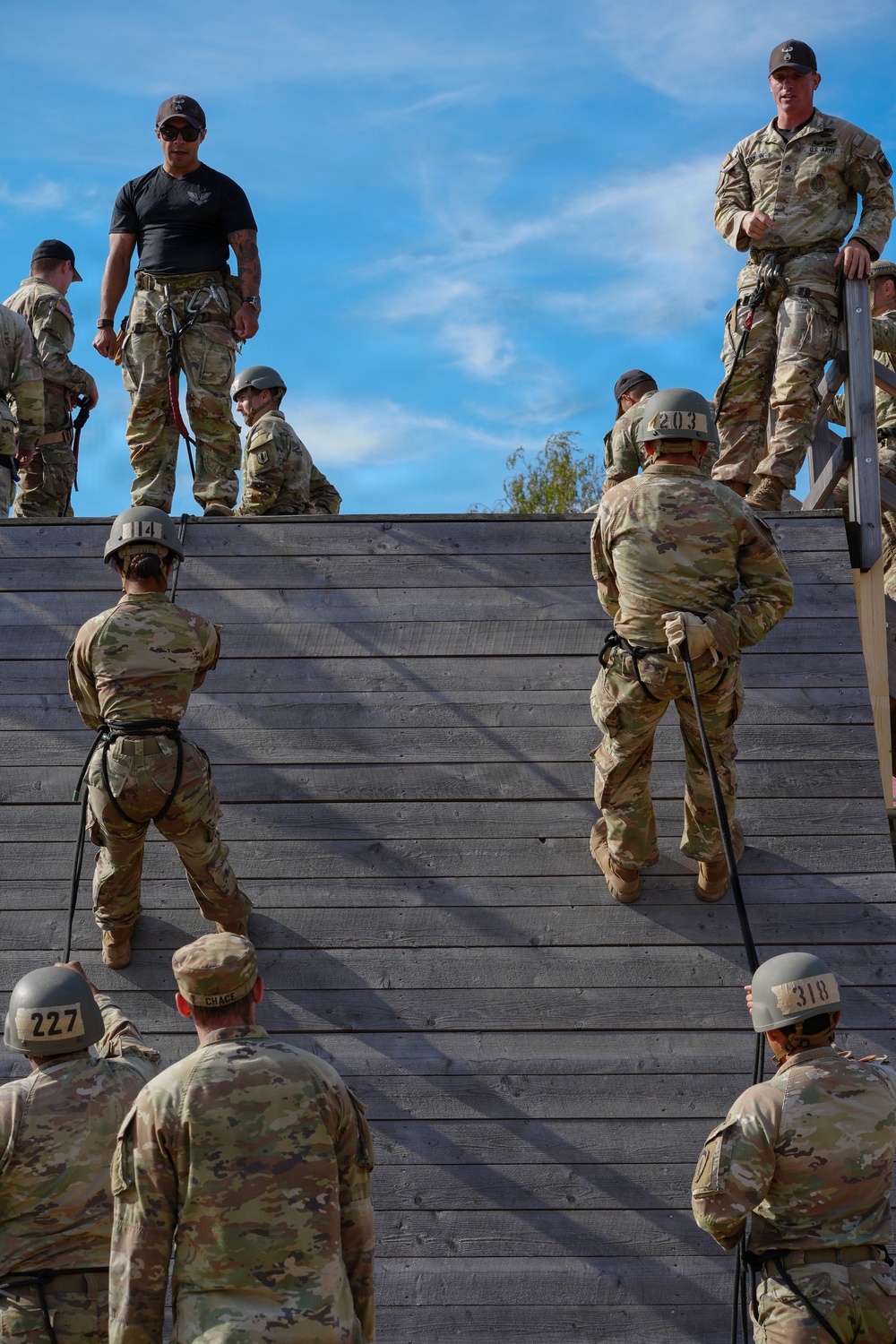Air Assault Wall Rappel