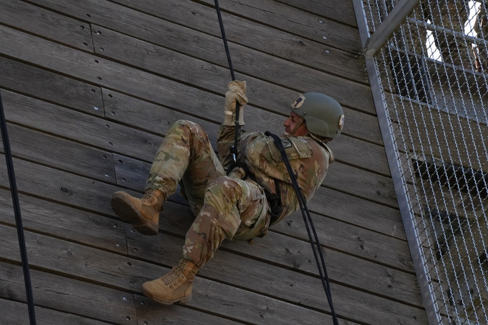 Air Assault Wall Rappel