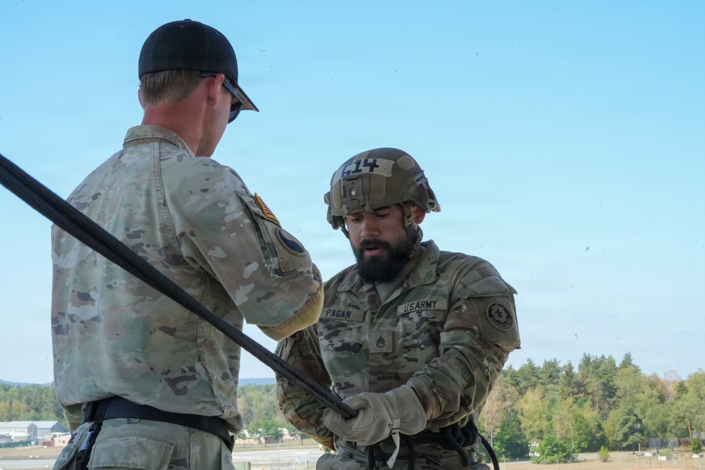 Air Assault Wall Rappel