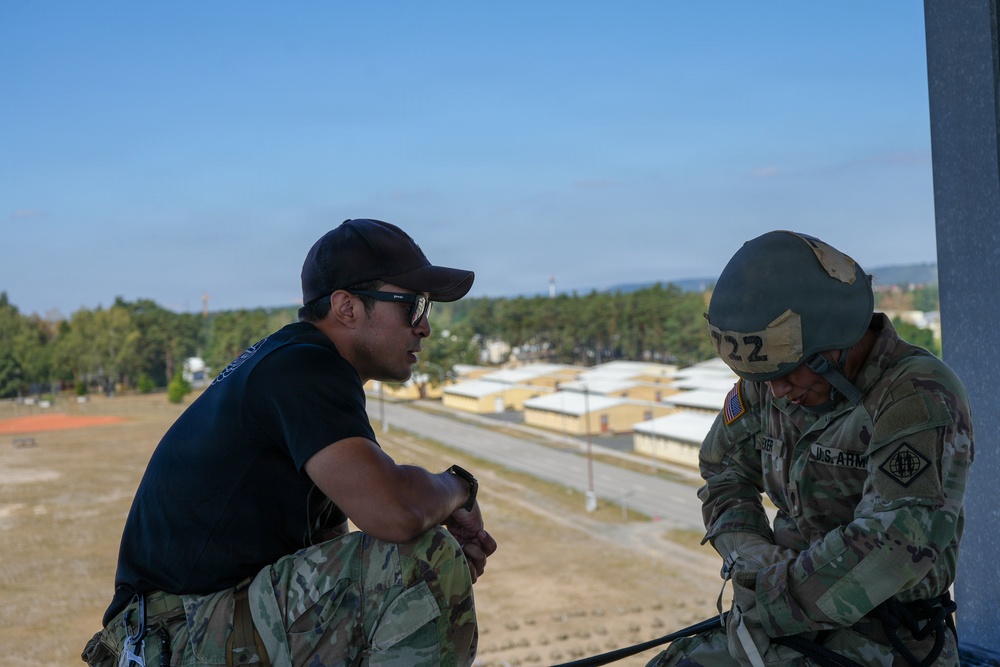 Air Assault Wall Rappel