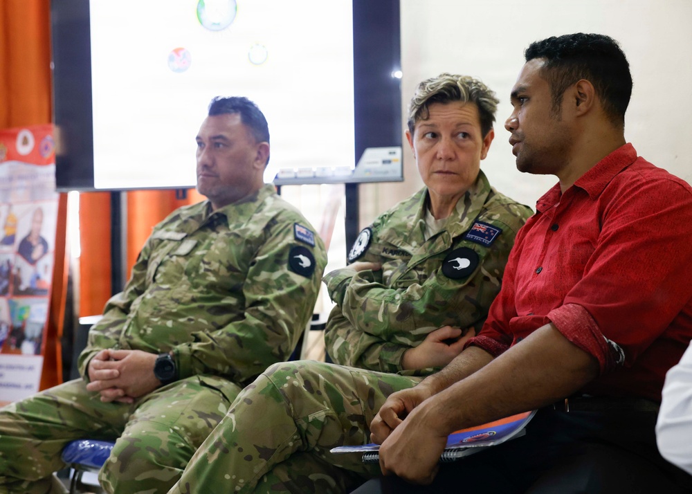 Pacific Partnership 2026 Simulated Exercise at the office of Civil Protection Authority in Dili, Timor-Leste