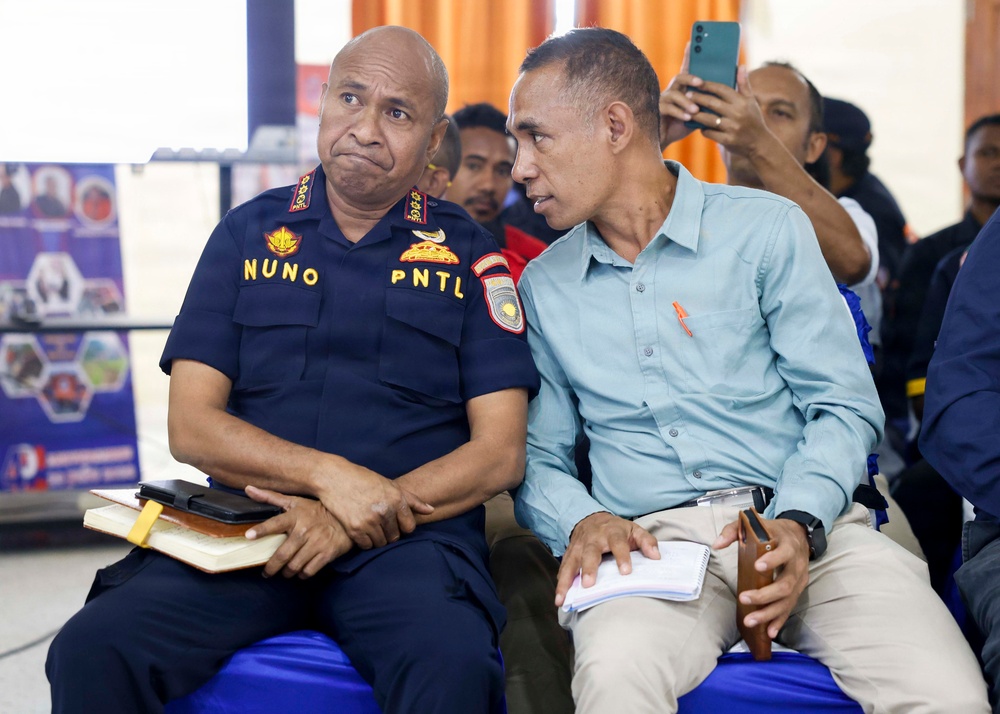 Pacific Partnership 2026 Simulated Exercise at the office of Civil Protection Authority in Dili, Timor-Leste