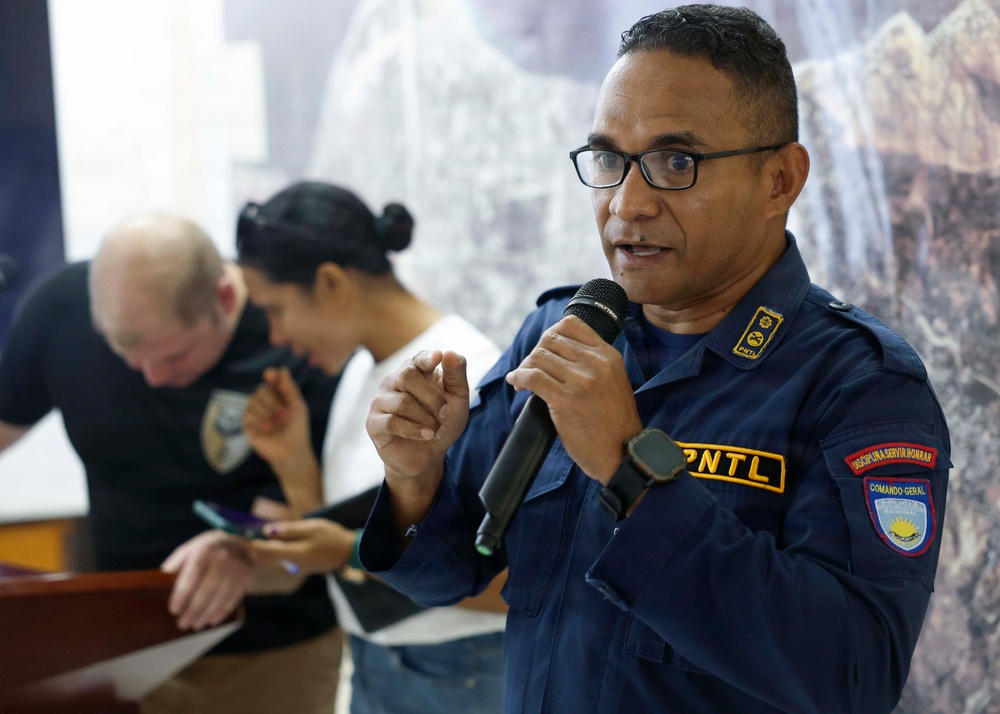 Pacific Partnership 2026 Simulated Exercise at the office of Civil Protection Authority in Dili, Timor-Leste