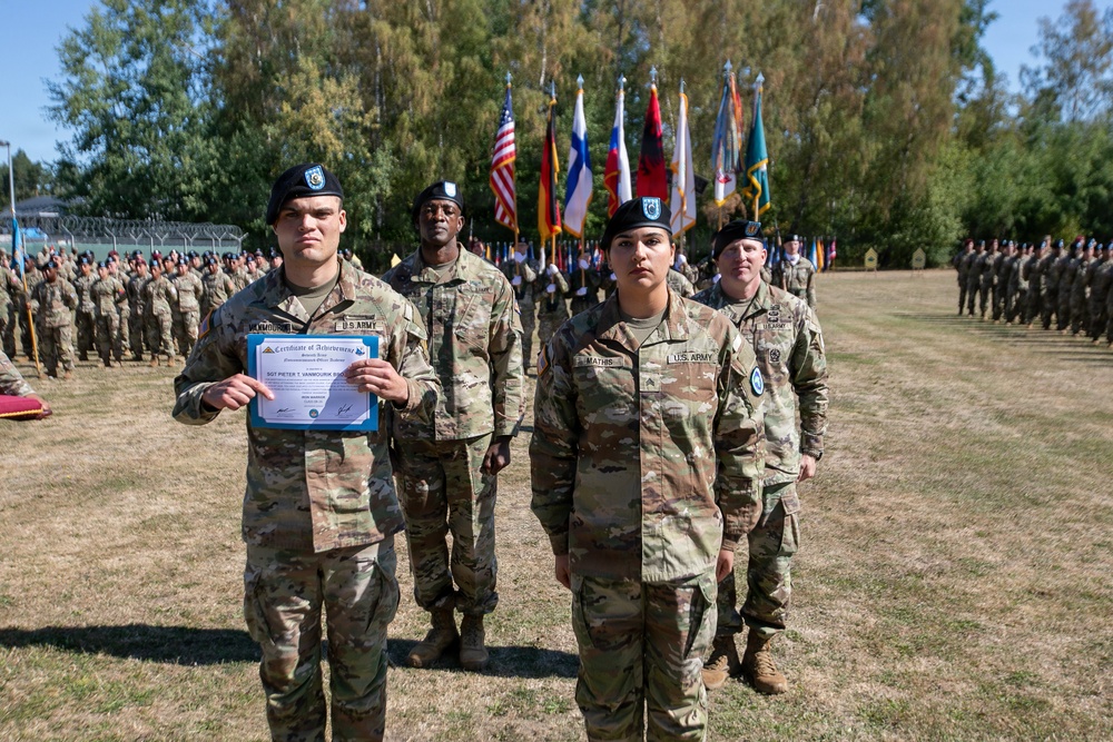 7th Army NCOA Class 08-26 Graduation