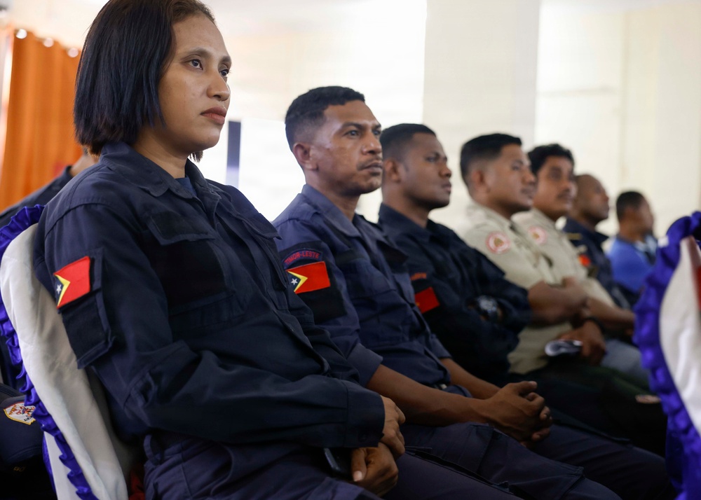 Pacific Partnership 2026 Simulated Exercise at the office of Civil Protection Authority in Dili, Timor-Leste
