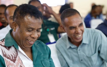 Pacific Partnership 2026 Simulated Exercise at the office of Civil Protection Authority in Dili, Timor-Leste