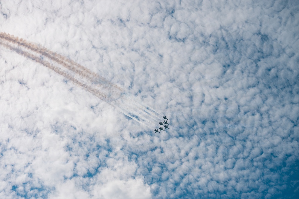 From the skies of the NY Air Show