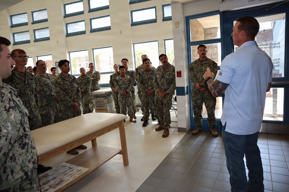 Medal of Honor Recipient Dakota Meyer visits NHCP