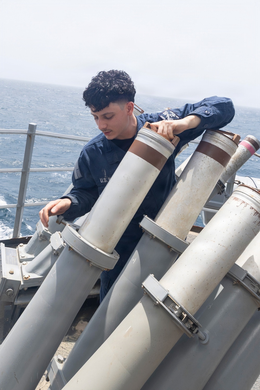 Michael Murphy Sailors Conduct Maintenance