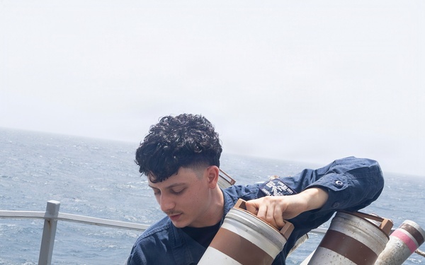 Michael Murphy Sailors Conduct Maintenance