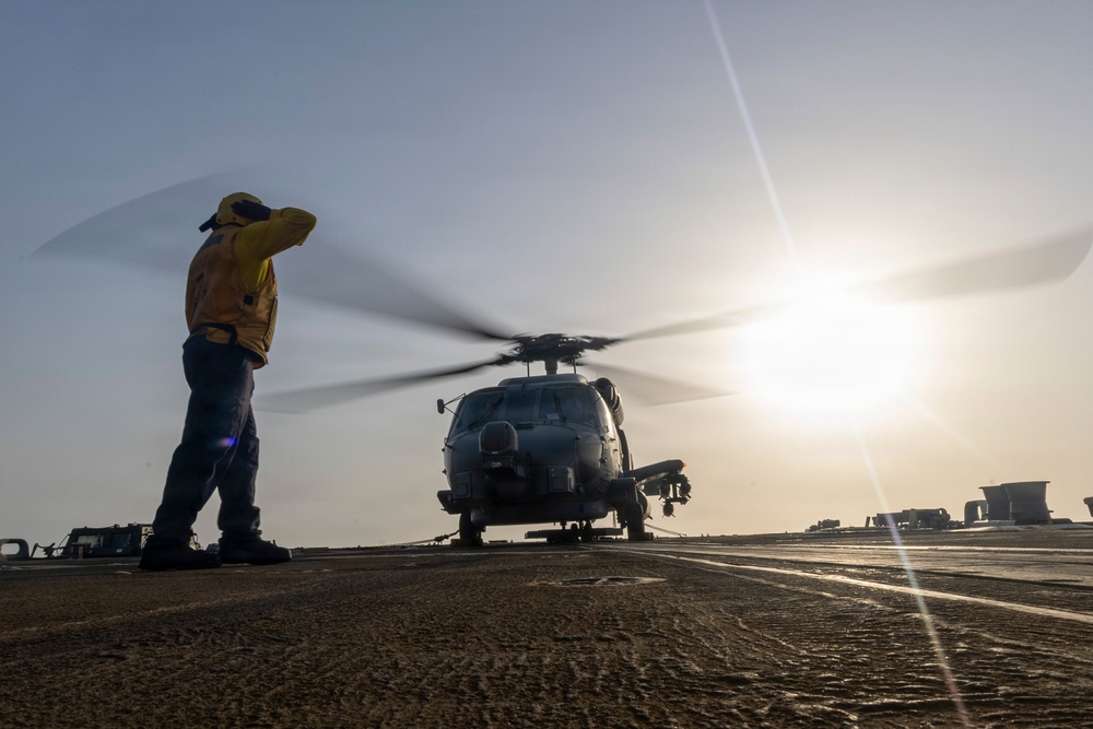 Michael Murphy Conducts Flight Operations
