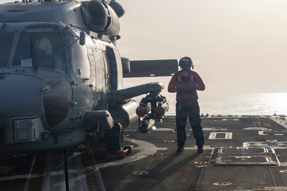 Michael Murphy Conducts Flight Operations