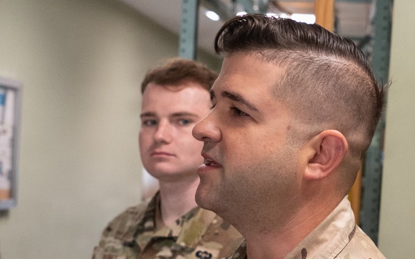Col. McClintock SERE Visit