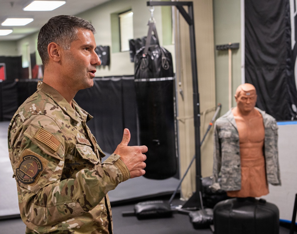 Col. McClintock SERE Visit