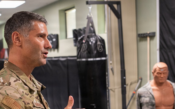 Col. McClintock SERE Visit