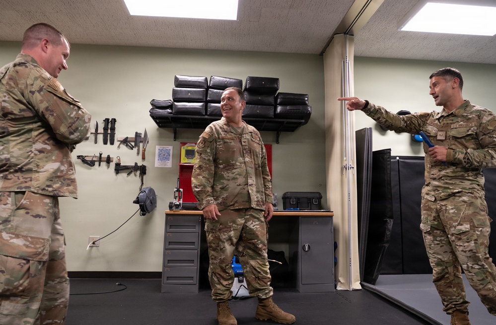 Col. McClintock SERE Visit