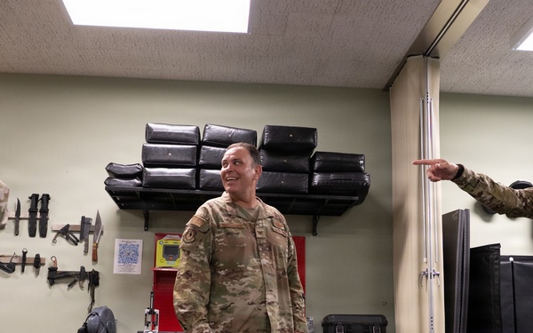 Col. McClintock SERE Visit