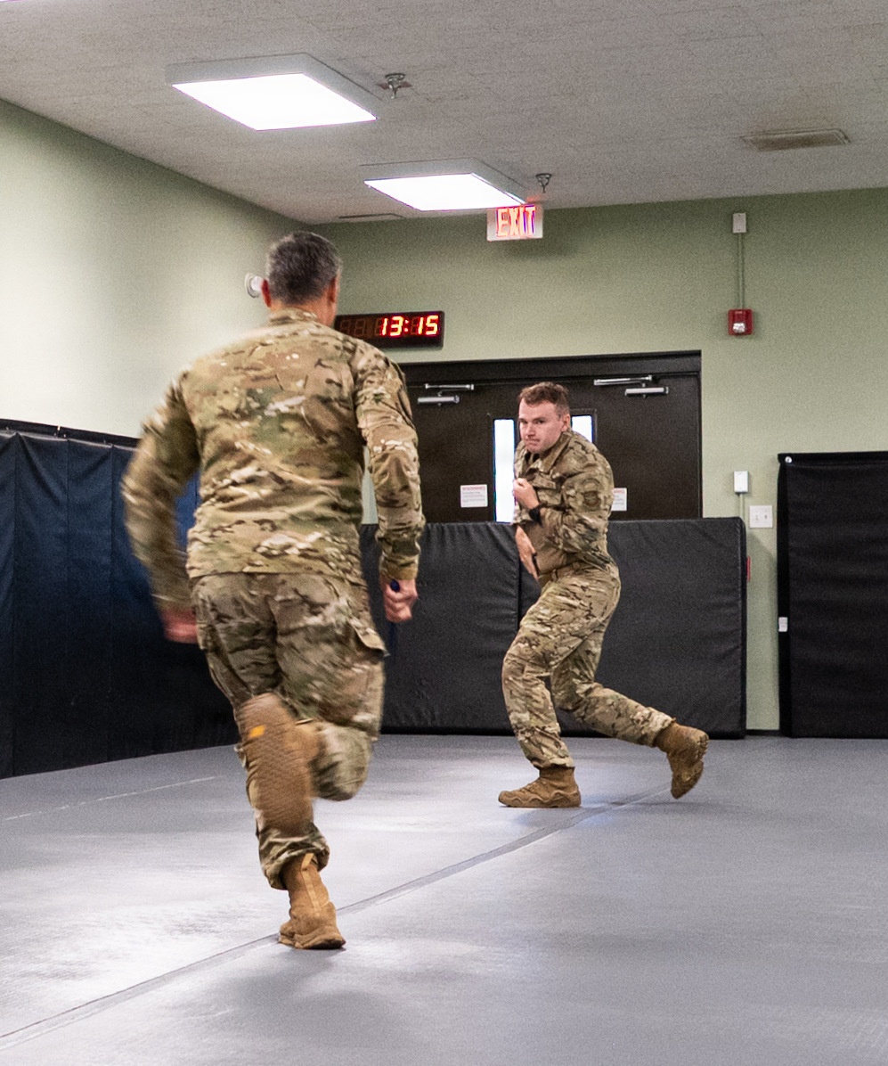 Col. McClintock SERE Visit